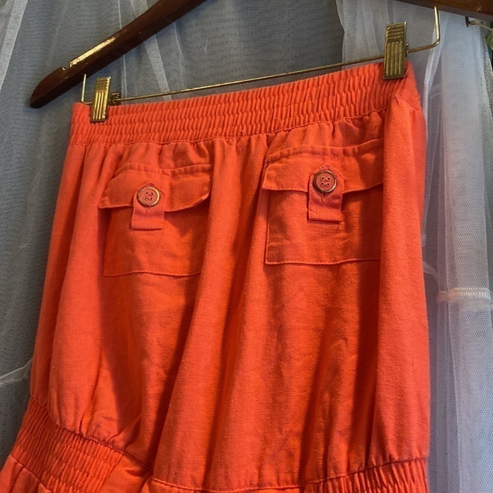 Toxik3 Red Sleeveless jumpsuit - Picture 6 of 8